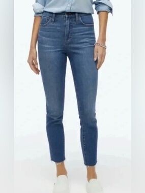 J Crew Sz 29 Classic High-Rise Skinny Denim Women’s Jeans Medium Wash Blue